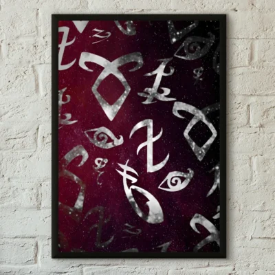 Shadowhunters Symbol Wall Art