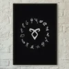 Shadowhunters Circle Symbol Wall Art