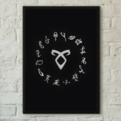 Shadowhunters Circle Symbol Wall Art