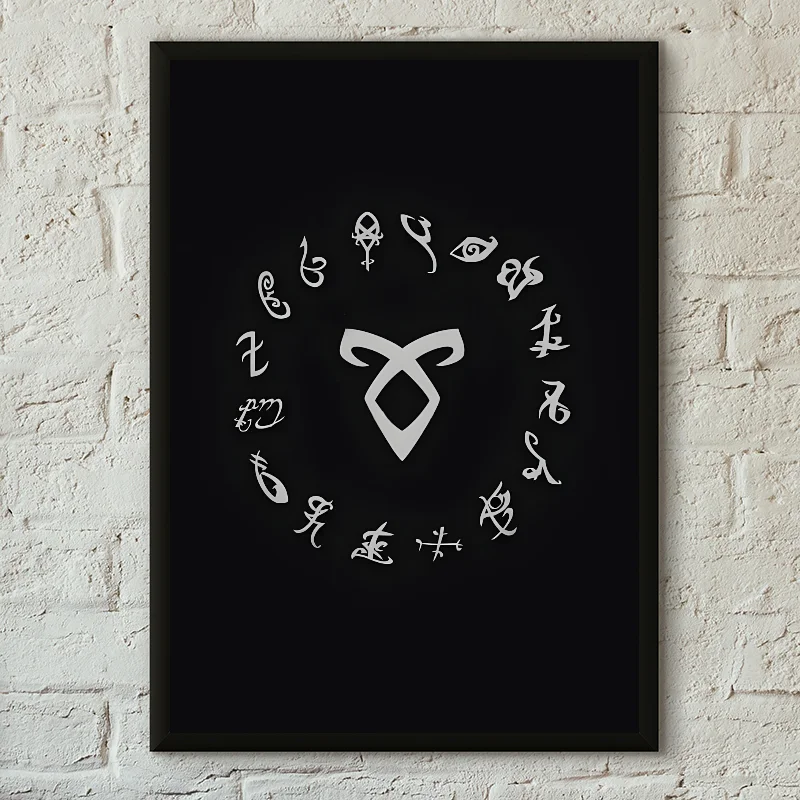 Shadowhunters Circle Symbol Wall Art