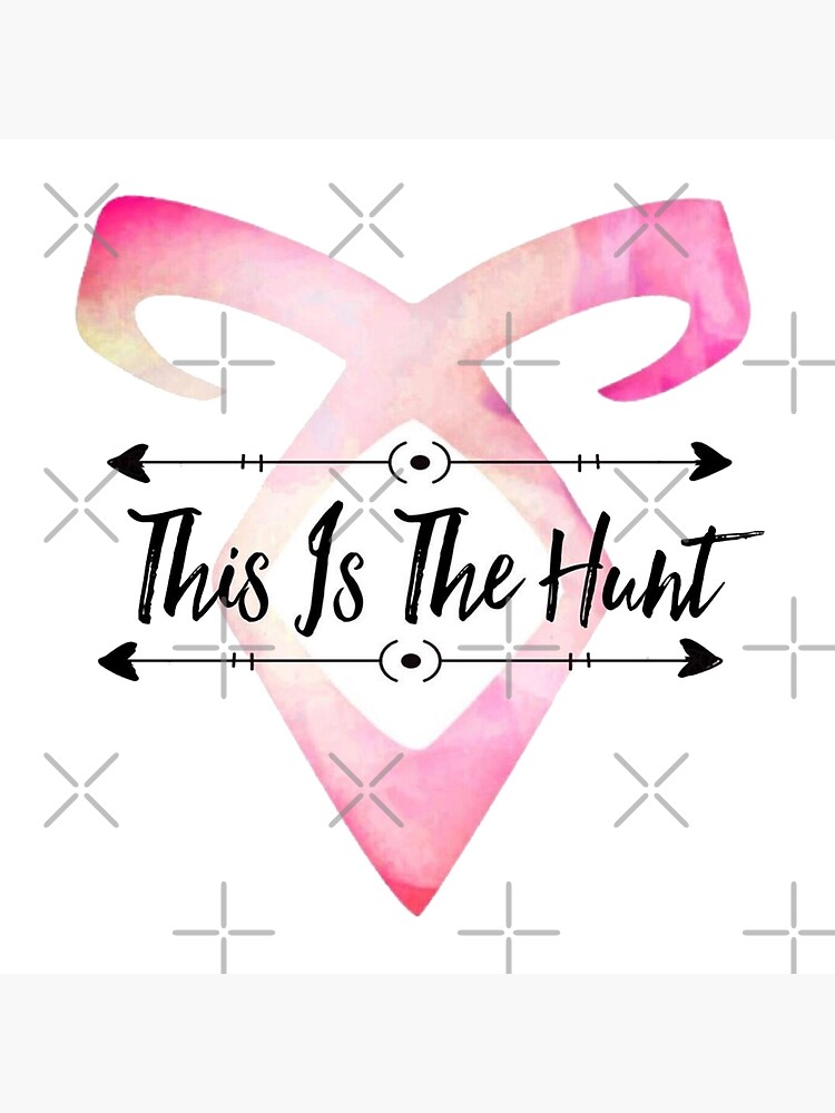 This Is The Hunt Throw Pillow - Image 2