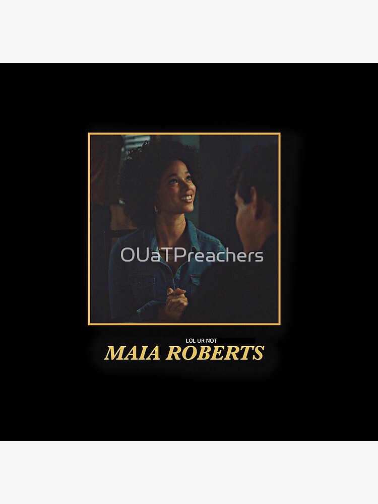 Lol Ur Not Maia Roberts Throw Pillow - Image 2