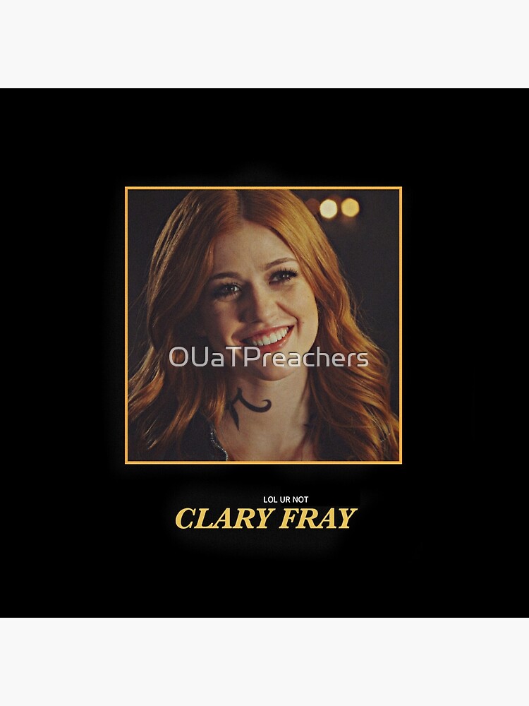 Lol Ur Not Clary Fray Throw Pillow - Image 2