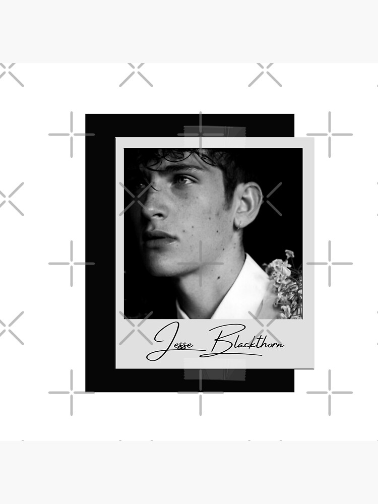 Jesse Blackthorn Aesthetic Throw Pillow - Image 2