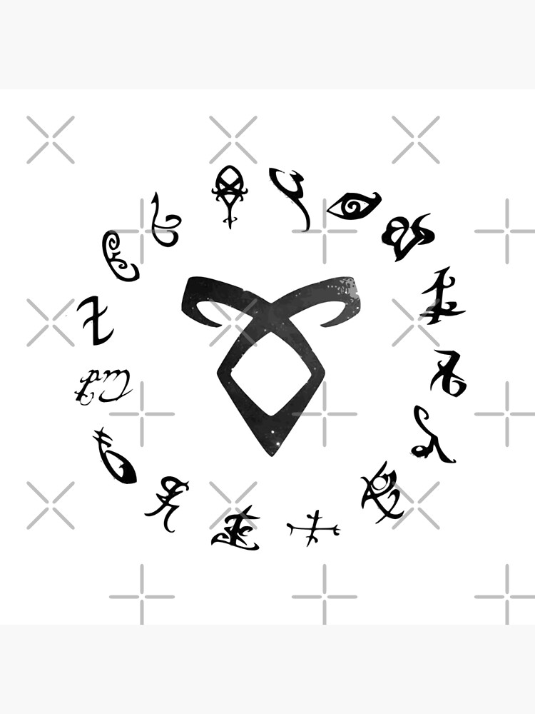 Shadowhunter Runes Tapestry - Image 2