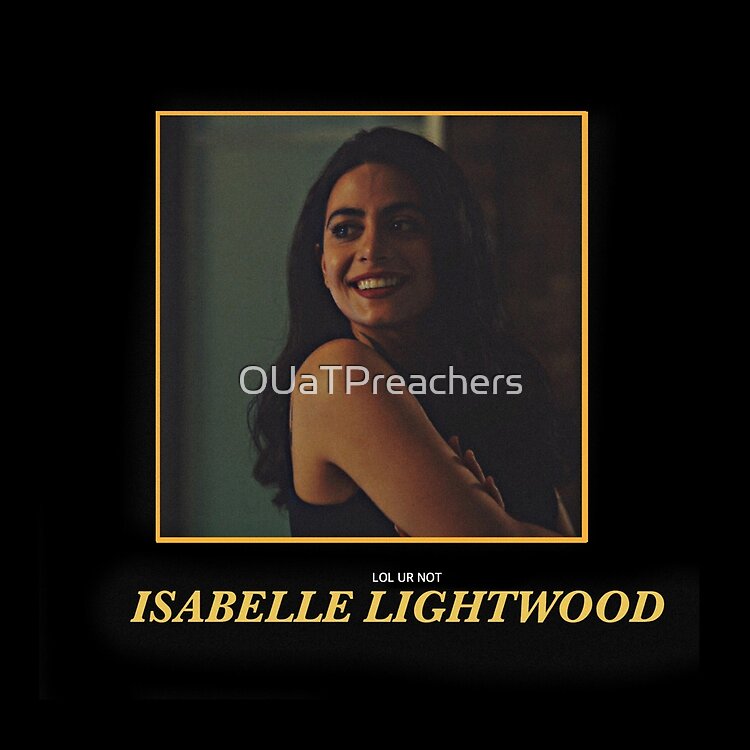 Lol Ur Not Isabelle Lightwood Tote Bag - Image 2