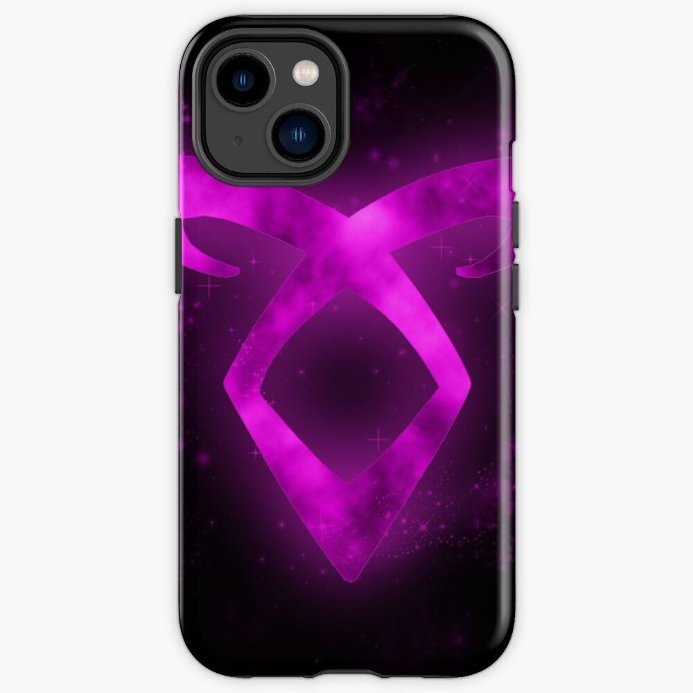 Glowing Pink Angelic Rune Shadowhunters Iphone Case