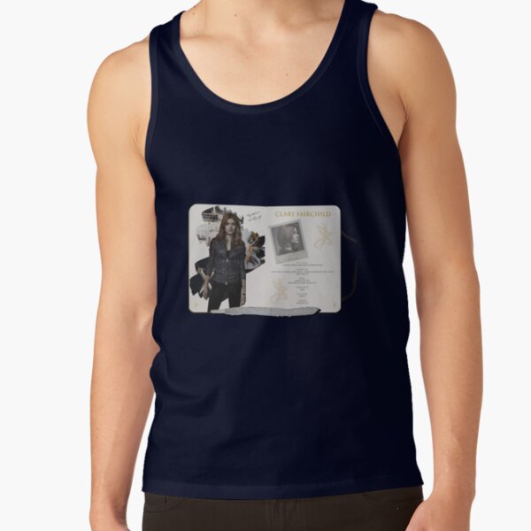 Clary Fray Sketchbook Pages Tank Top - Image 5