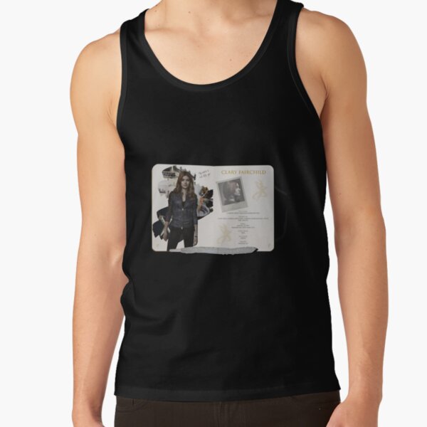 Clary Fray Sketchbook Pages Tank Top - Image 2
