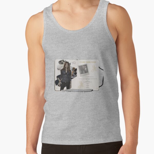 Clary Fray Sketchbook Pages Tank Top - Image 3