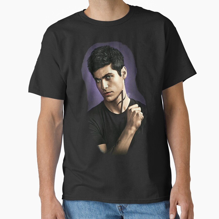 Shadowhunters Alec Lightwood Recoloring T-shirt - Image 2
