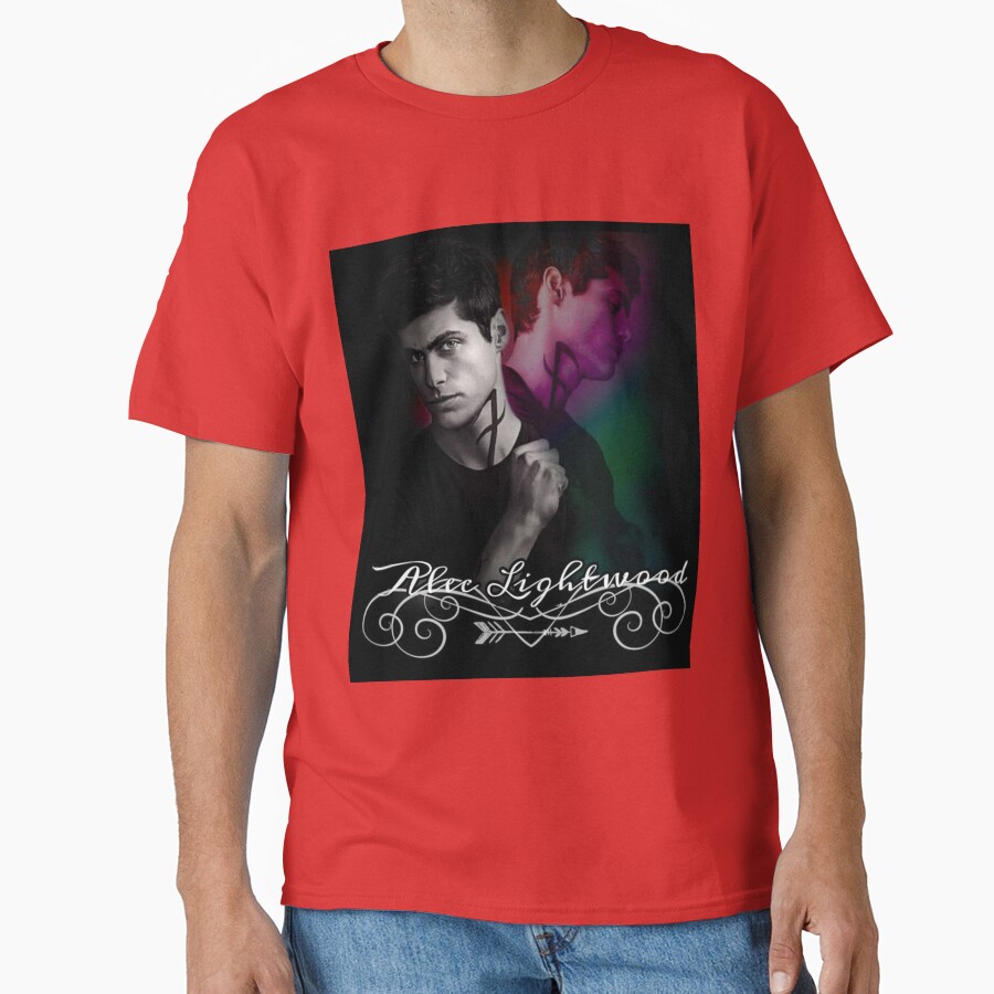 Alec Lightwood Rainbow Shadow T-shirt - Image 5