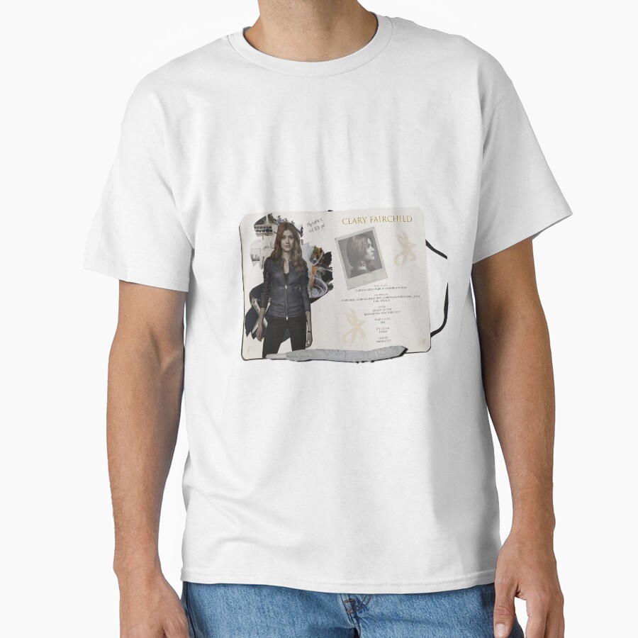Clary Fray Sketchbook Pages T-shirt