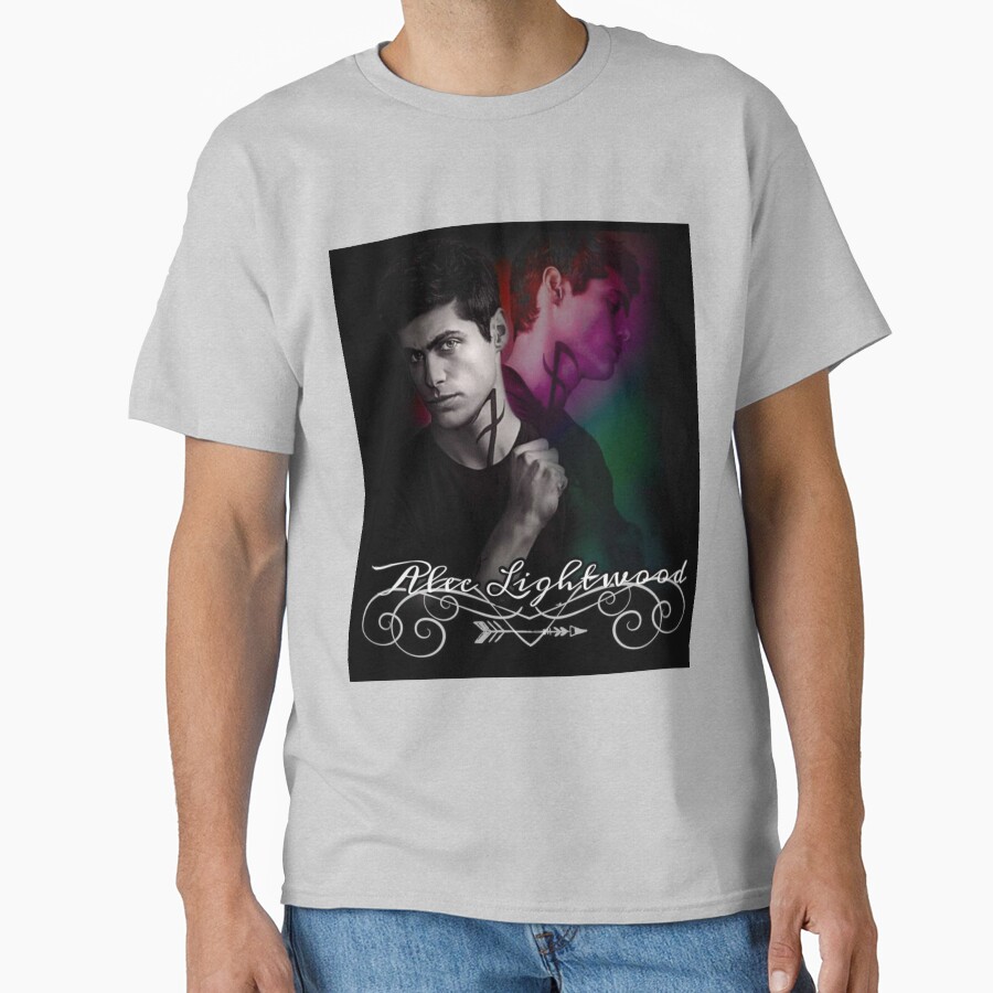 Alec Lightwood Rainbow Shadow T-shirt - Image 4