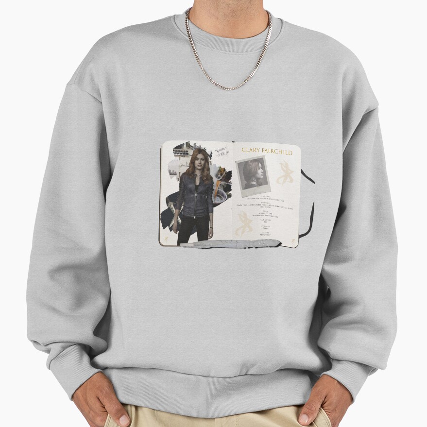 Clary Fray Sketchbook Pages Sweatshirt - Image 4