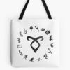 Shadowhunter Runes Tote Bag