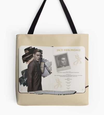 Jace Herondale Sketchbook Pages Tote Bag