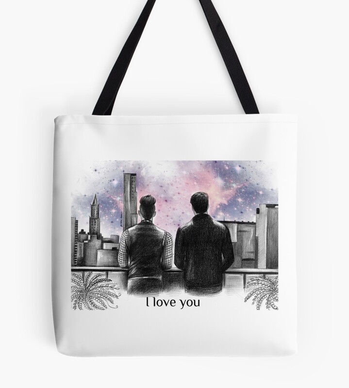 I Love You Malec Shadowhunters Tote Bag