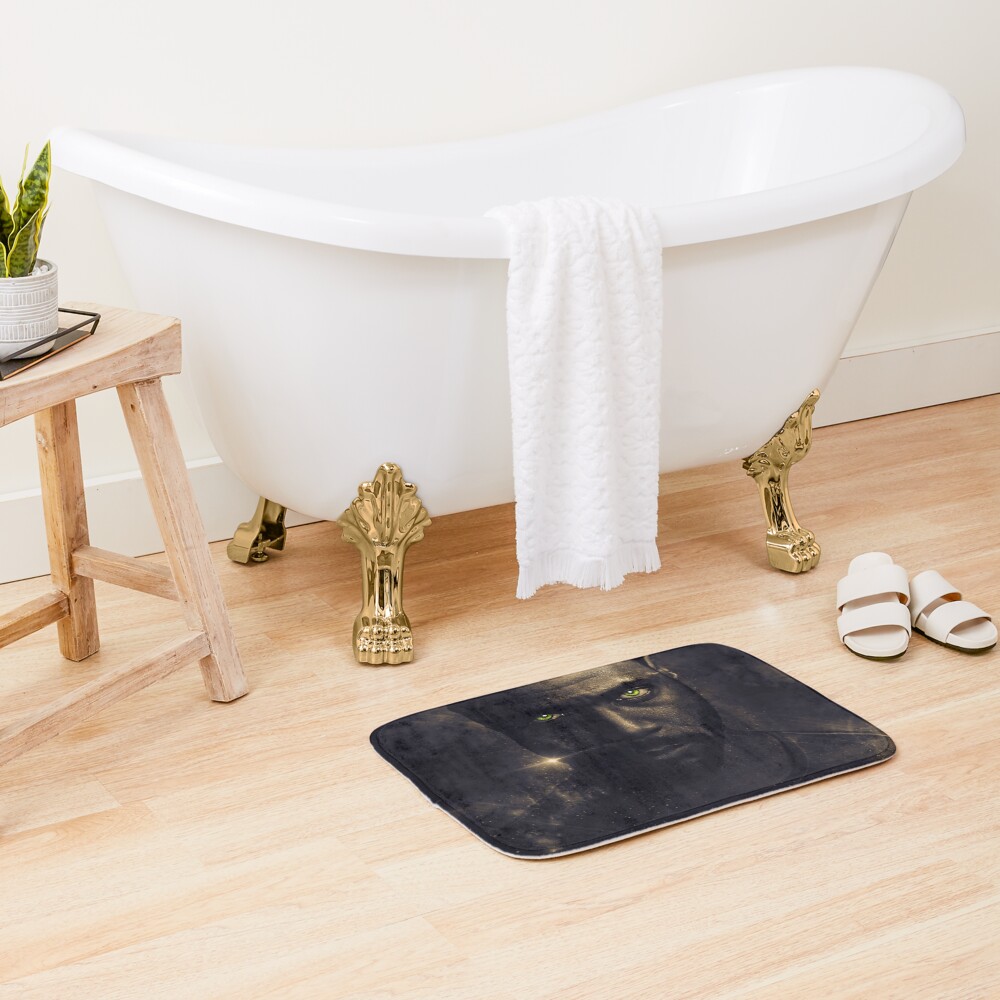 Luke Garroway Gold Bath Mat - Image 2