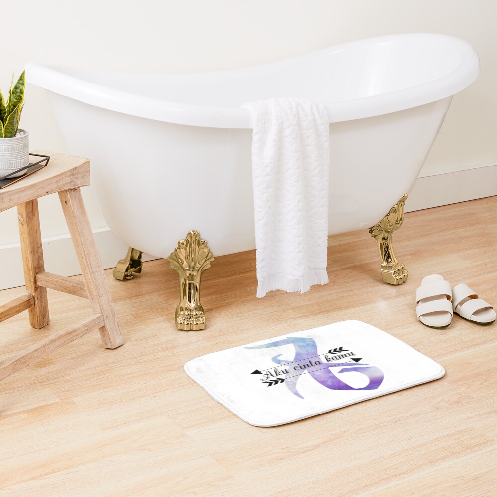 Aku Cinta Kamu Bath Mat - Image 2