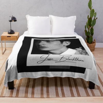 Jesse Blackthorn Aesthetic Throw Blanket