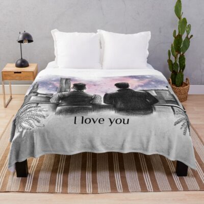 I Love You Malec Shadowhunters Throw Blanket