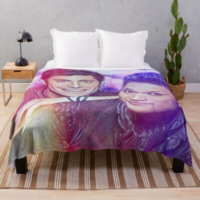 Malec Photobooth 3 Throw Blanket