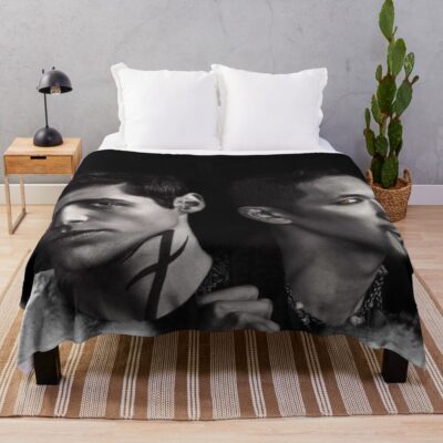 Malec Shadowhunters Throw Blanket