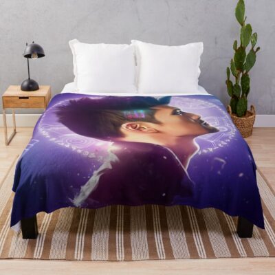 Mohawk Bane Shadowhunters Throw Blanket