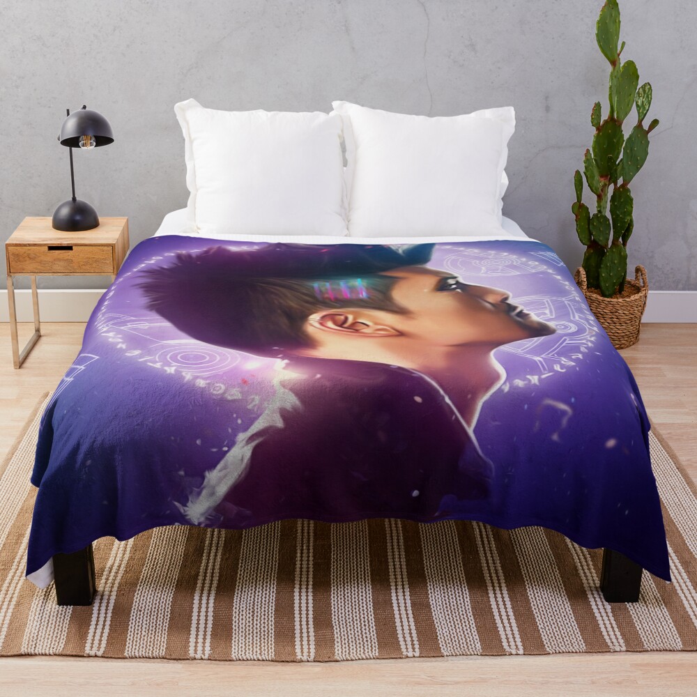 Mohawk Bane Shadowhunters Throw Blanket