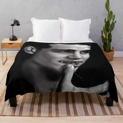 Simon Lewis Shadowhunters Throw Blanket
