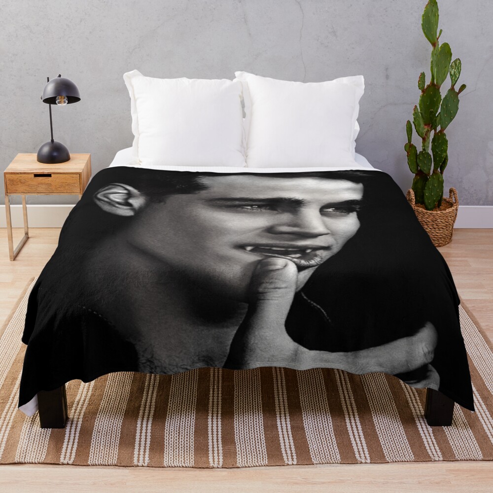 Simon Lewis Shadowhunters Throw Blanket