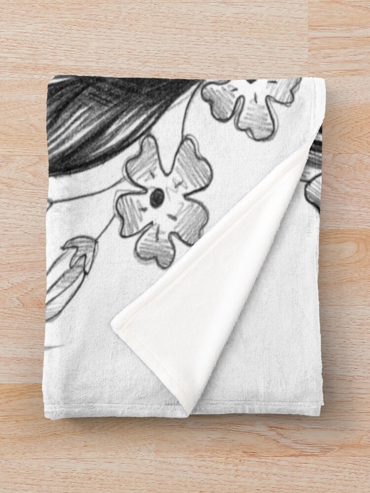 Izzy Shadowhunters Throw Blanket - Image 2