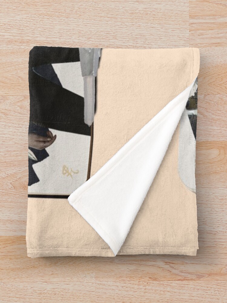 Clary Fray Sketchbook Pages Throw Blanket - Image 2