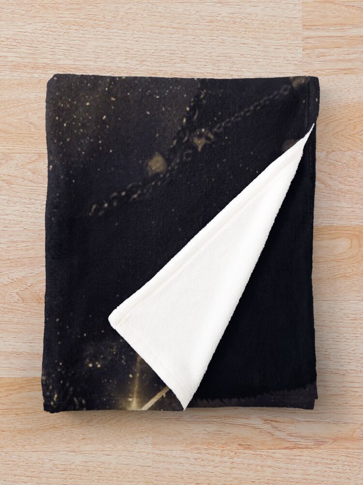 Magnus Bane Gold Throw Blanket - Image 2
