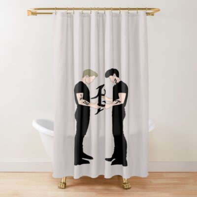 Alec And Jace Shadowhunters Shower Curtain