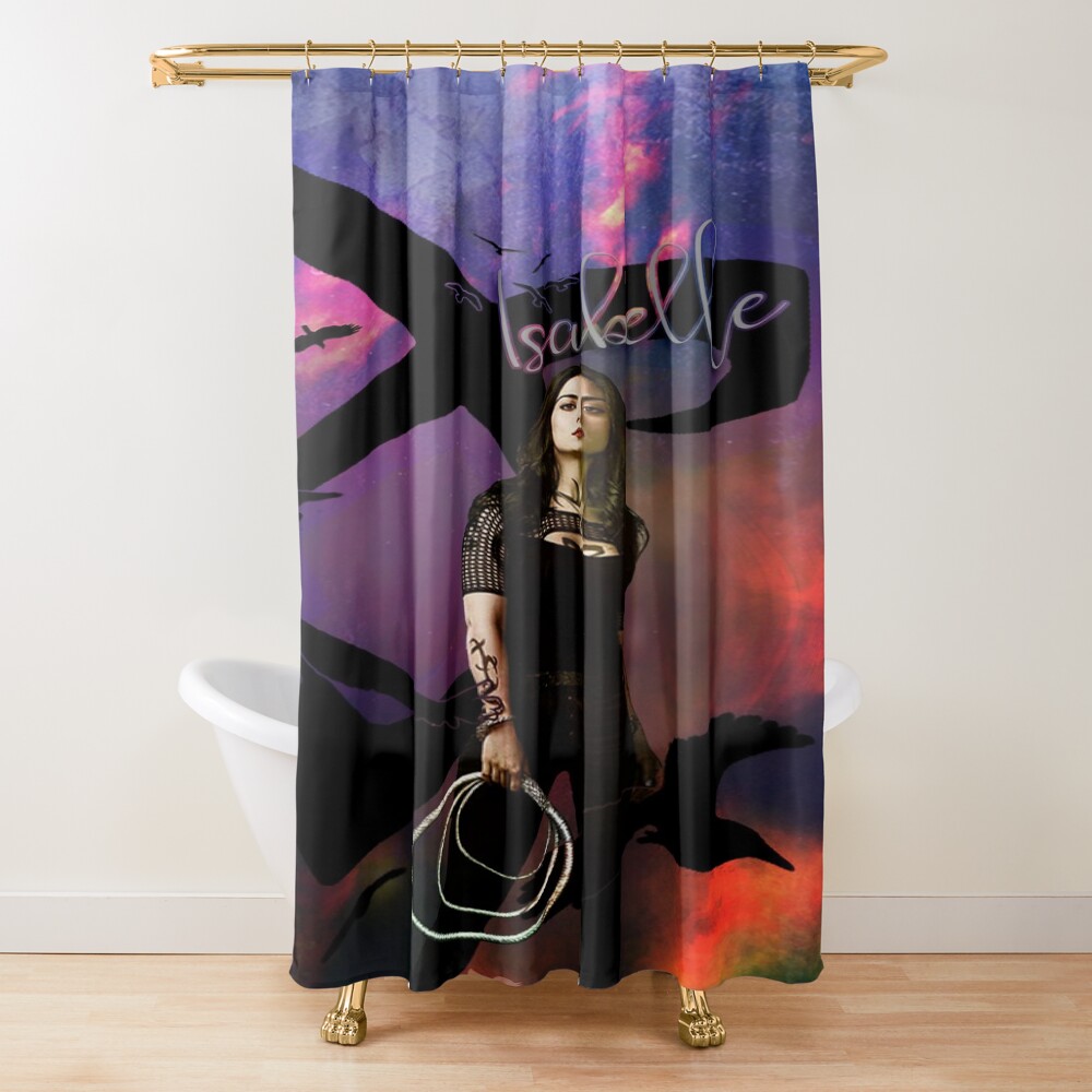 Izzy Lightwood Shower Curtain