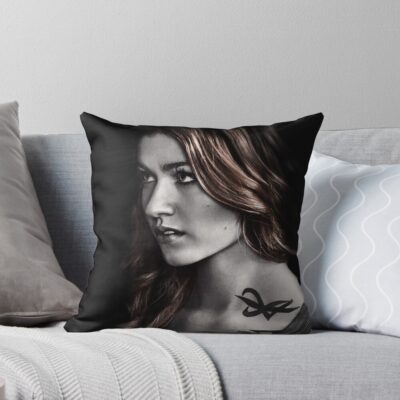 Lewis Clary Fray Throw Pillow