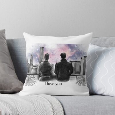 I Love You Malec Shadowhunters Throw Pillow