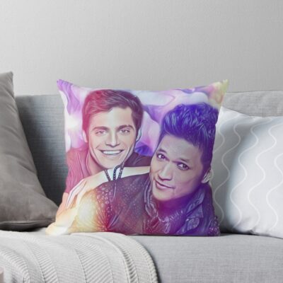 Malec Photobooth 3 Throw Pillow