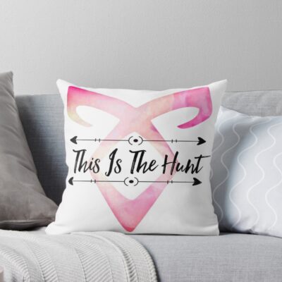 This Is The Hunt Throw Pillow