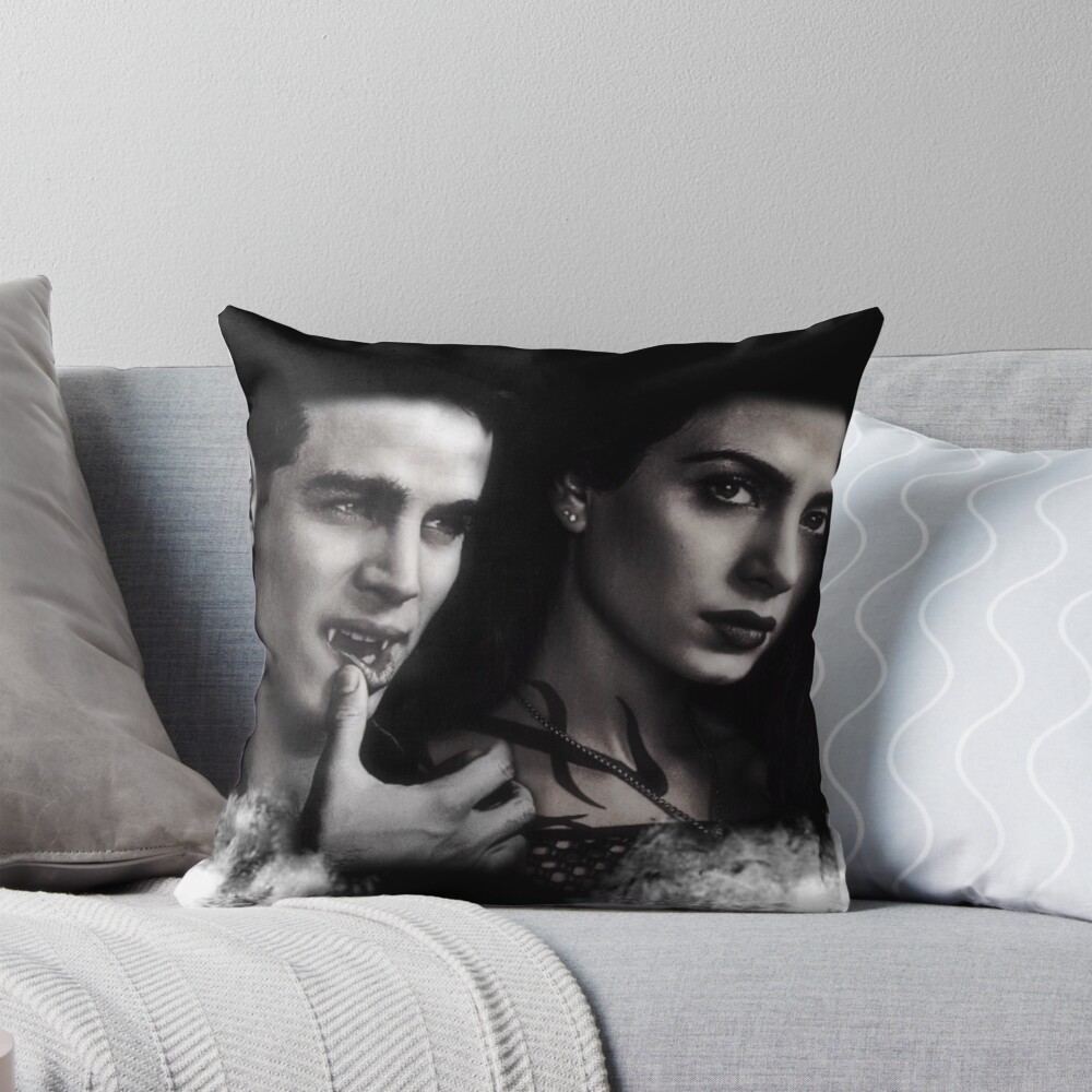 Sizzy Lewis Shadowhunters Throw Pillow