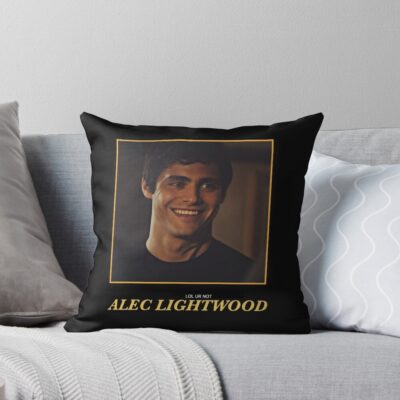 Lol Ur Not Alec Lightwood Throw Pillow