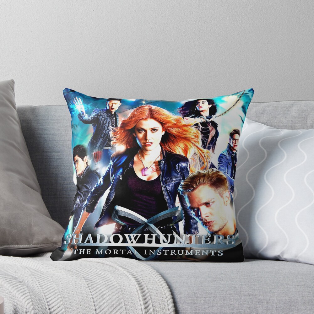 Shadowhunters Throw Pillow