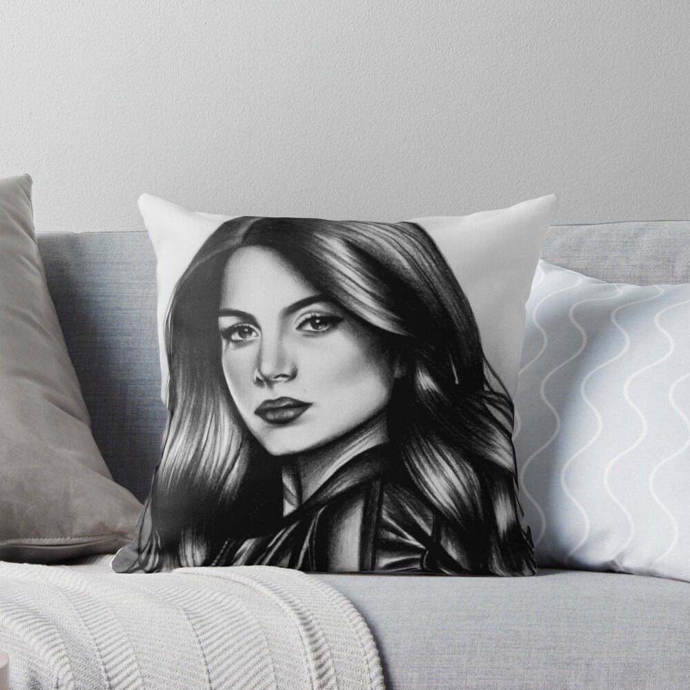 Isabelle Shadowhunters Throw Pillow
